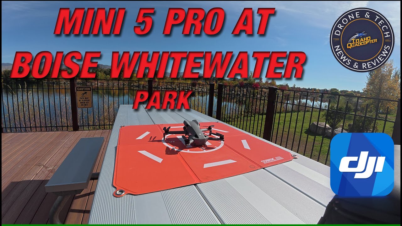 DJI Mini 5 в Whitewater Park: обзорный полет