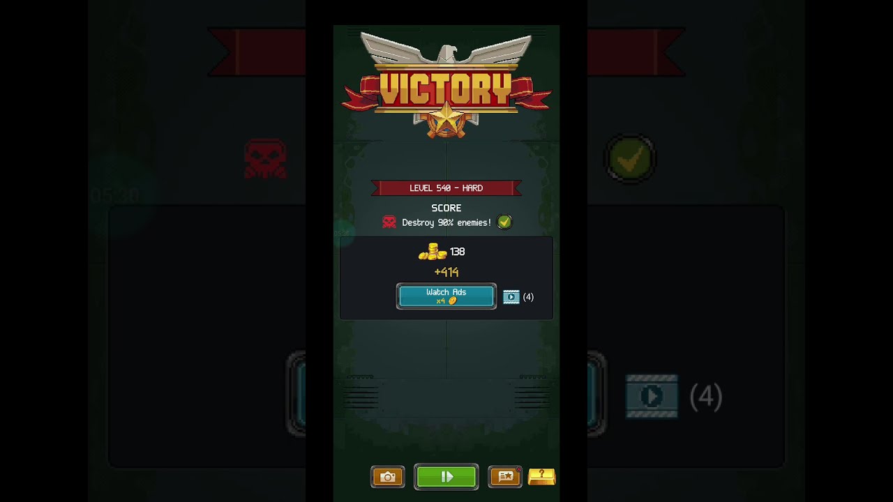 1945 Air Force - Boss Level 540 Hard Mode - Loser
