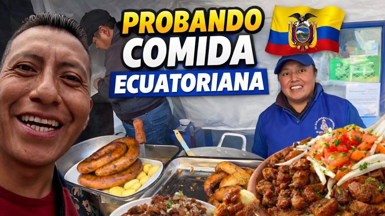Visitando Lloa 🇪🇨 Aquí encuentras de todo: carne, verduras, leche y queso frescoLloa lo tiene TODO 