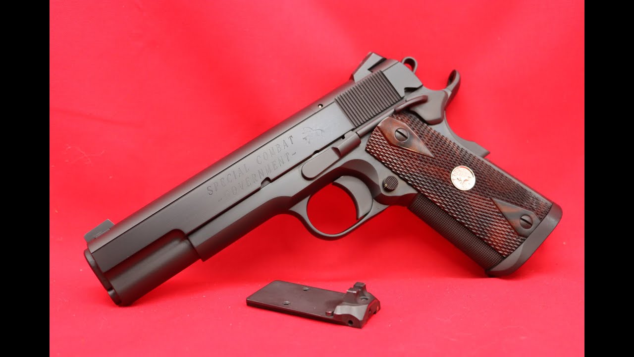 Jim Milks -- Innovative Custom Guns - Full House Colt Special Combat Government 45 ACP Nighthawk IOS