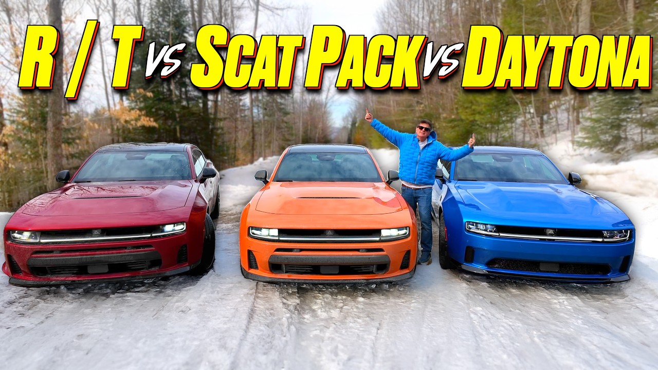 Compared: 2026 AWD Charger R/T vs Scat Pack vs Daytona &mdash; And Yes, You CAN Still Do a Burnout!