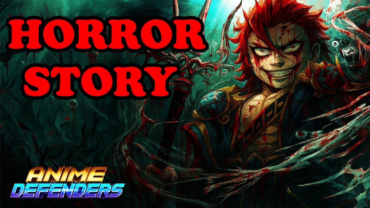 WARNING Don't Play Anime Defenders at Midnight Without Watching This - ROBLOX