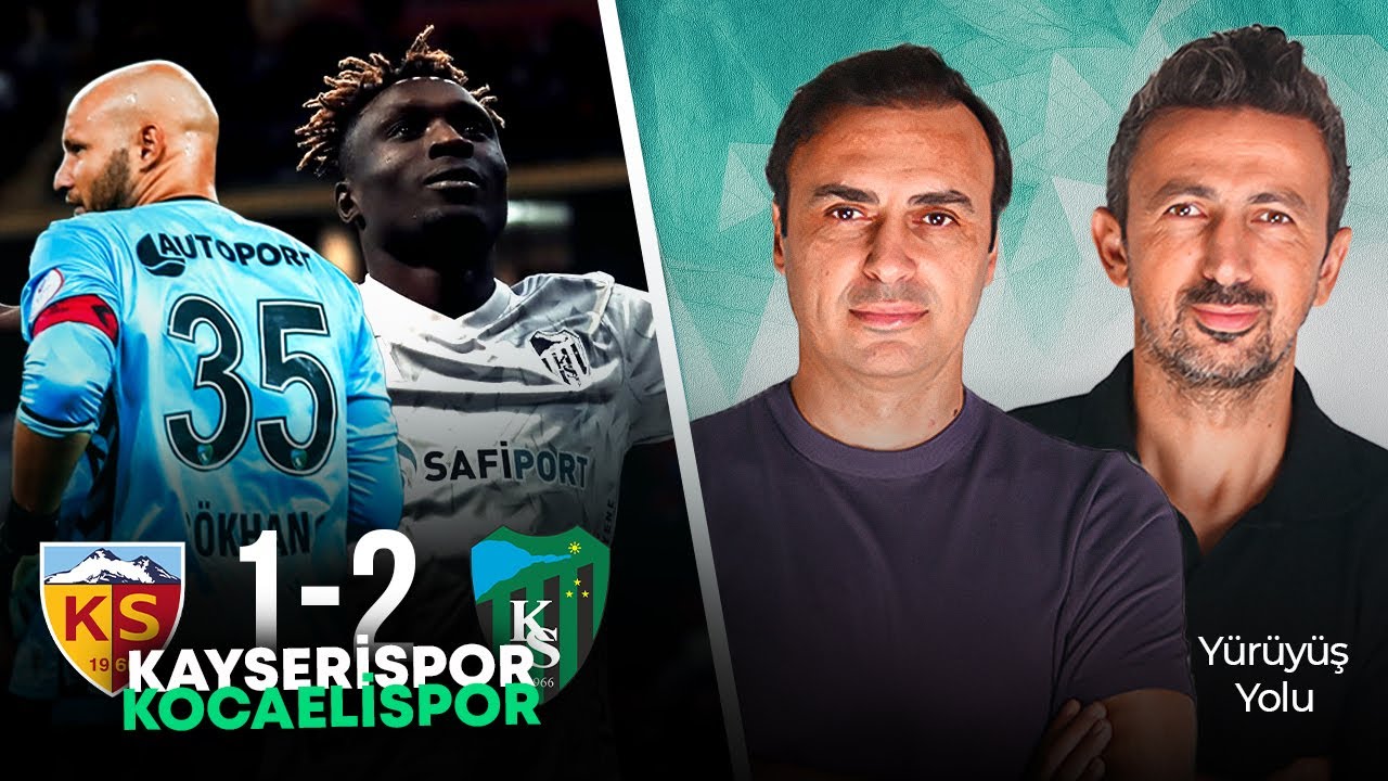KOCAELİSPOR UZUN ZAMAN SONRA KAZANDI! | Kayserispor 1-2 Kocaelispor | Gaziantep | Yürüyüş Yolu S2B18