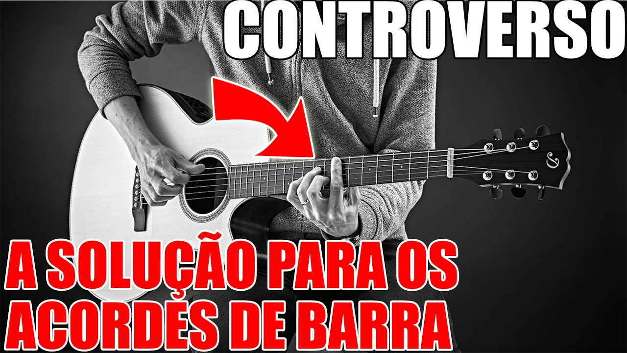 Posso evitar o acorde de F&aacute; na guitarra e todos os acordes de barra? Sim!