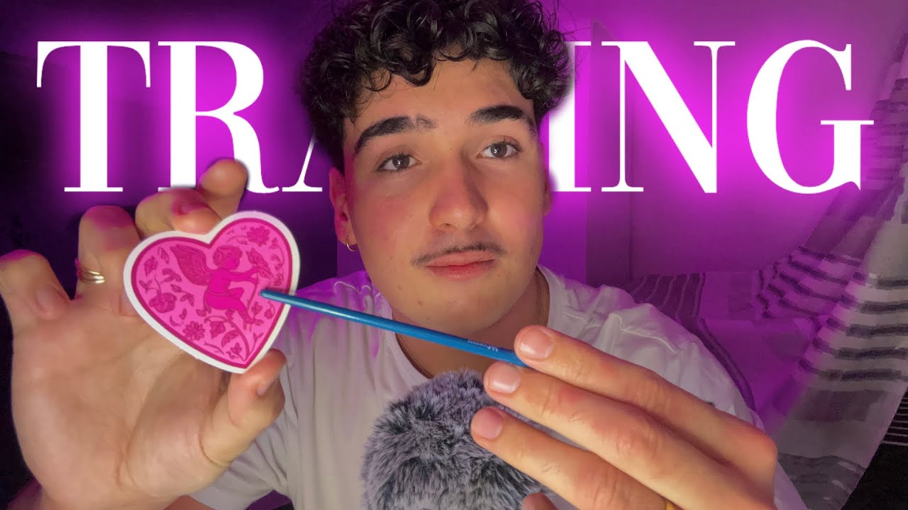 ASMR TRACING (+inaudible)