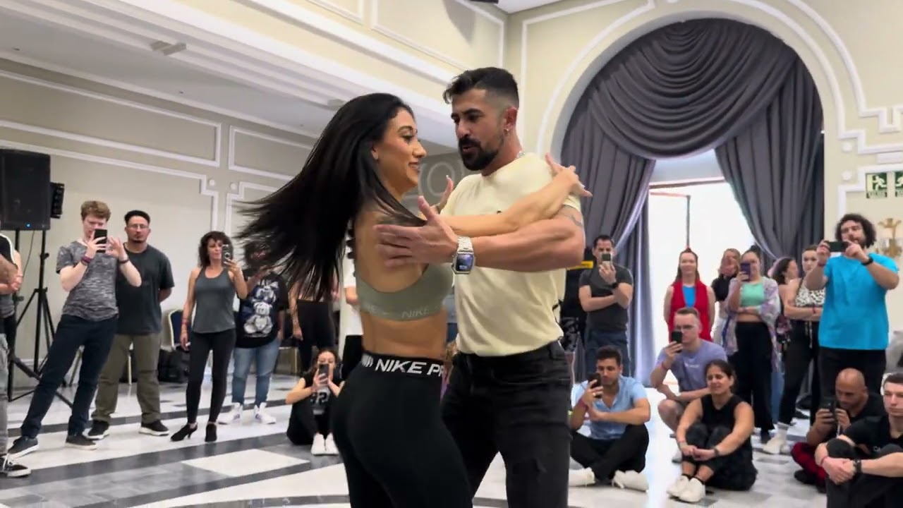 Kike y Nahir Bailando en Temptation Malaga 2024
