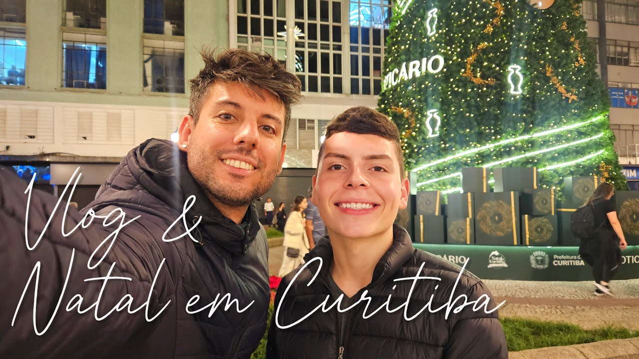 Conversas de rotina e um passeio noturno no centro de Curitiba