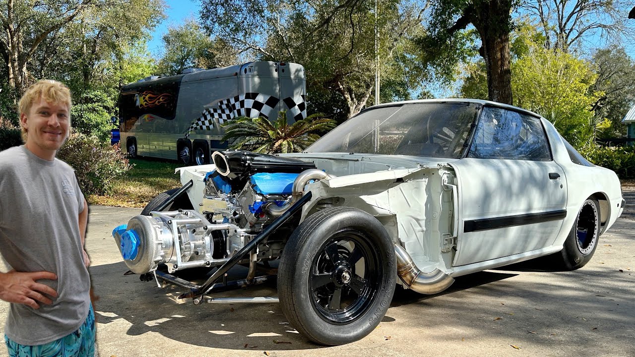 No Prep RX7 build. Billy told me to scrap it. Kyle said run it. time for a change. 