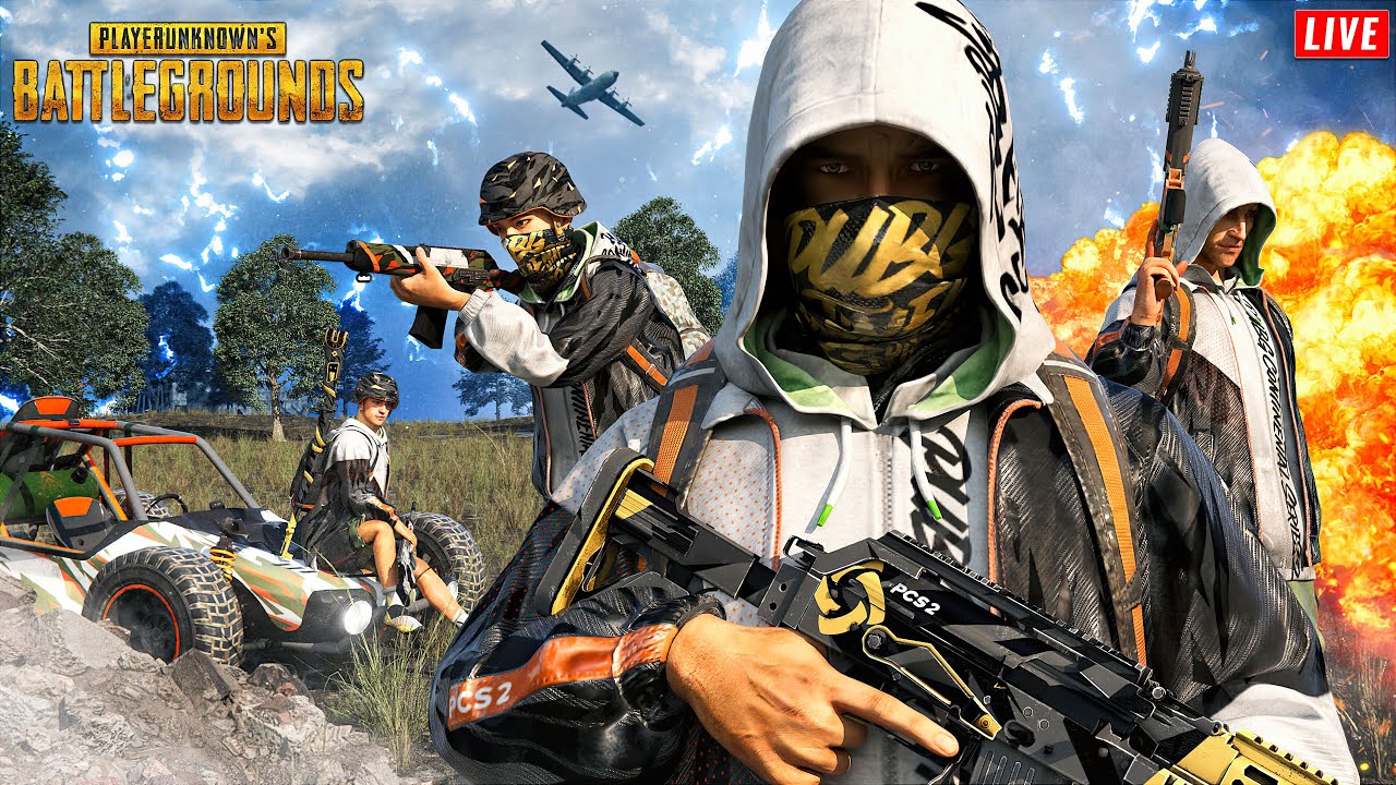 Chicken Dinner Sunday! Full Squad Rush | PUBG LIVE