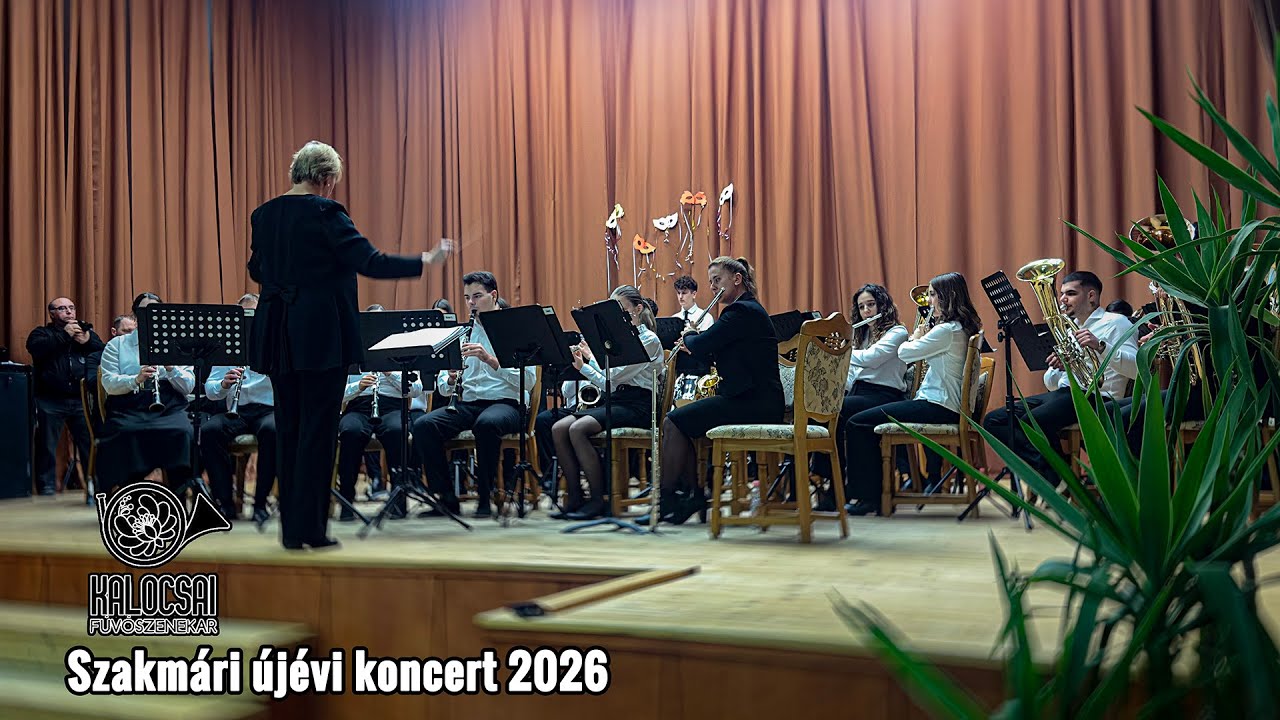 Kalocsai Fúvószenekar - Szakmári újévi ünnepi koncertje