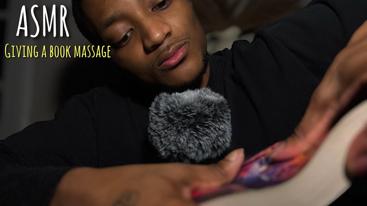 ASMR Giving a Book a Massage 📕💆‍♂️ *INSTANT TINGLES*