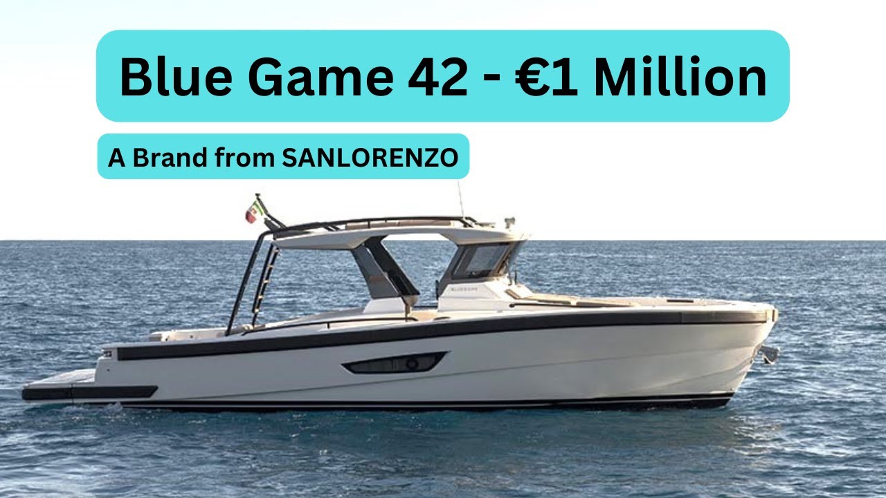 Blue Game 42 - €1 Million - A Brand from SANLORENZO