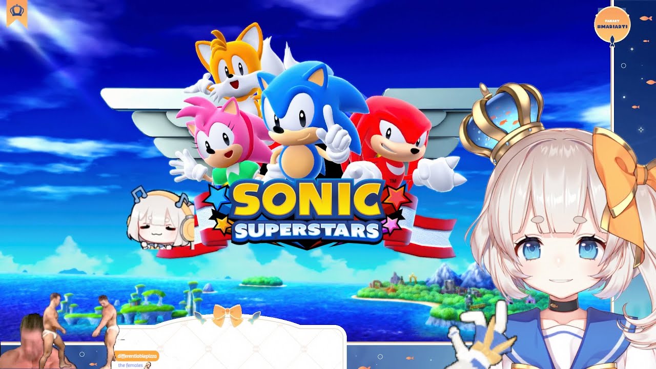 Mari Mari Streams Sonic Superstars