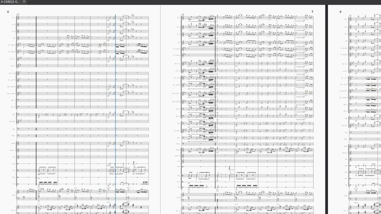 Você me vira a cabeça - Alcione ( Arr. Daniel Oliveira ) Banda Sinfônica