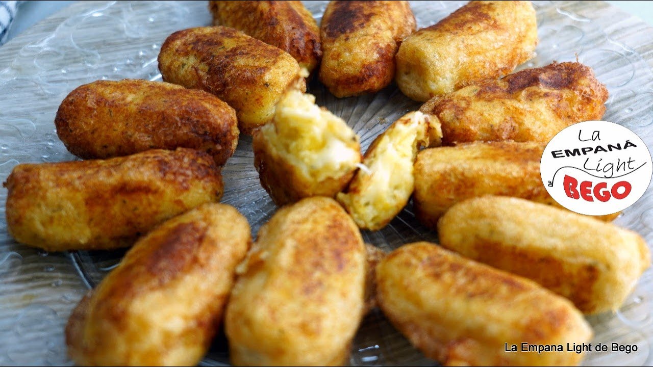 Croquetas de Patata y Queso. Receta Fácil y Rápida. Sin Gluten