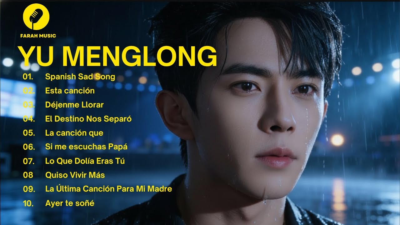 YU MENGLONG 10 Canciones Tristes 💔😭  De lo Popular a lo Más Profundo #yumenglong #alanyu (NEW SONG)