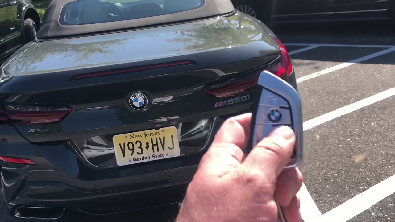 How to use 2019 BMW M850i Remote Start