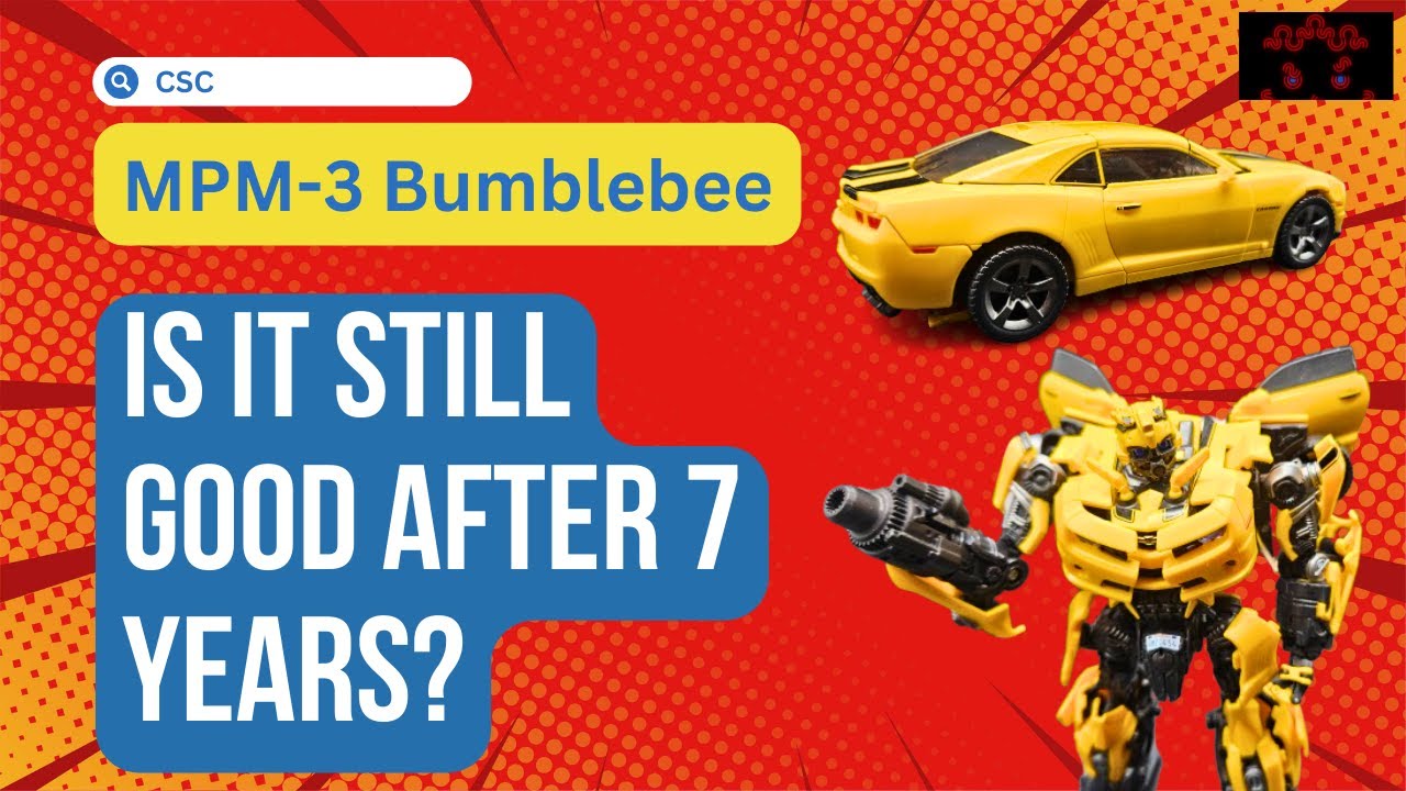 Stop Motion Review | Transformers MPM-03 Bumblebee in 2024