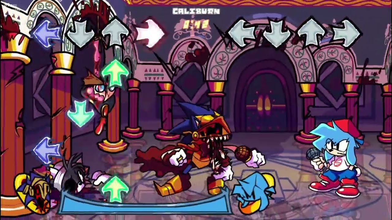 Caliburn |FNF: Spirits Of Hell - Blaze Of The Damned Update [FC]