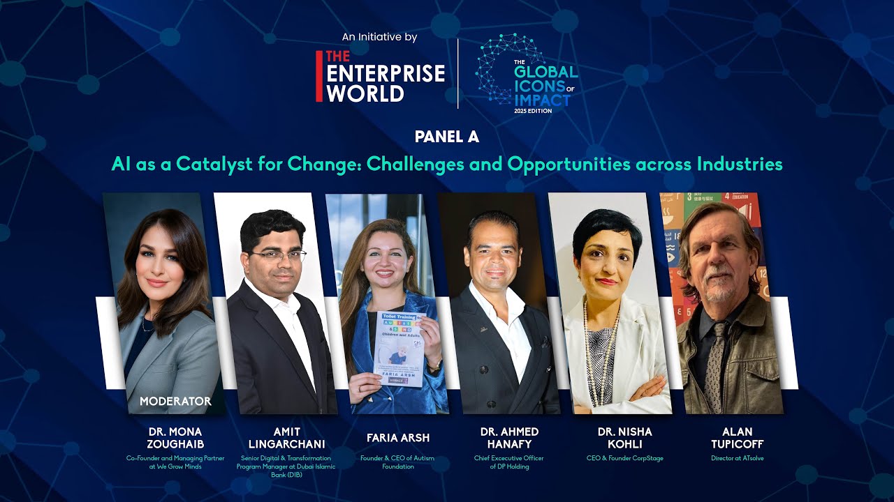 Panel Discussion | AI as a Catalyst for Change | The Global Icons of Impact 2025