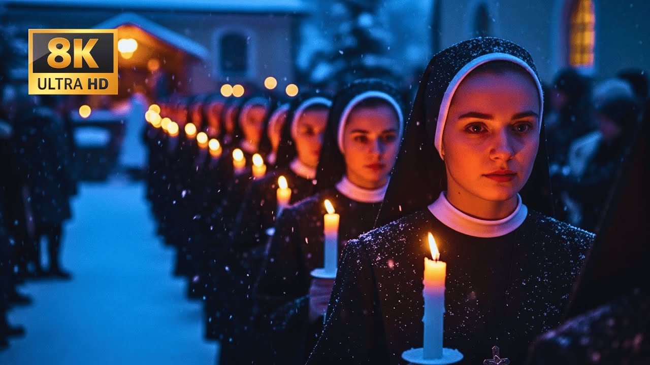 Golden Glow of Silent Prayer | Gregorian Chants for Restful Sleep ✝️ Dark