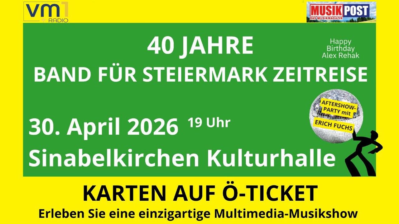 Band für Steiermark-Erzherzog Johann Awaard