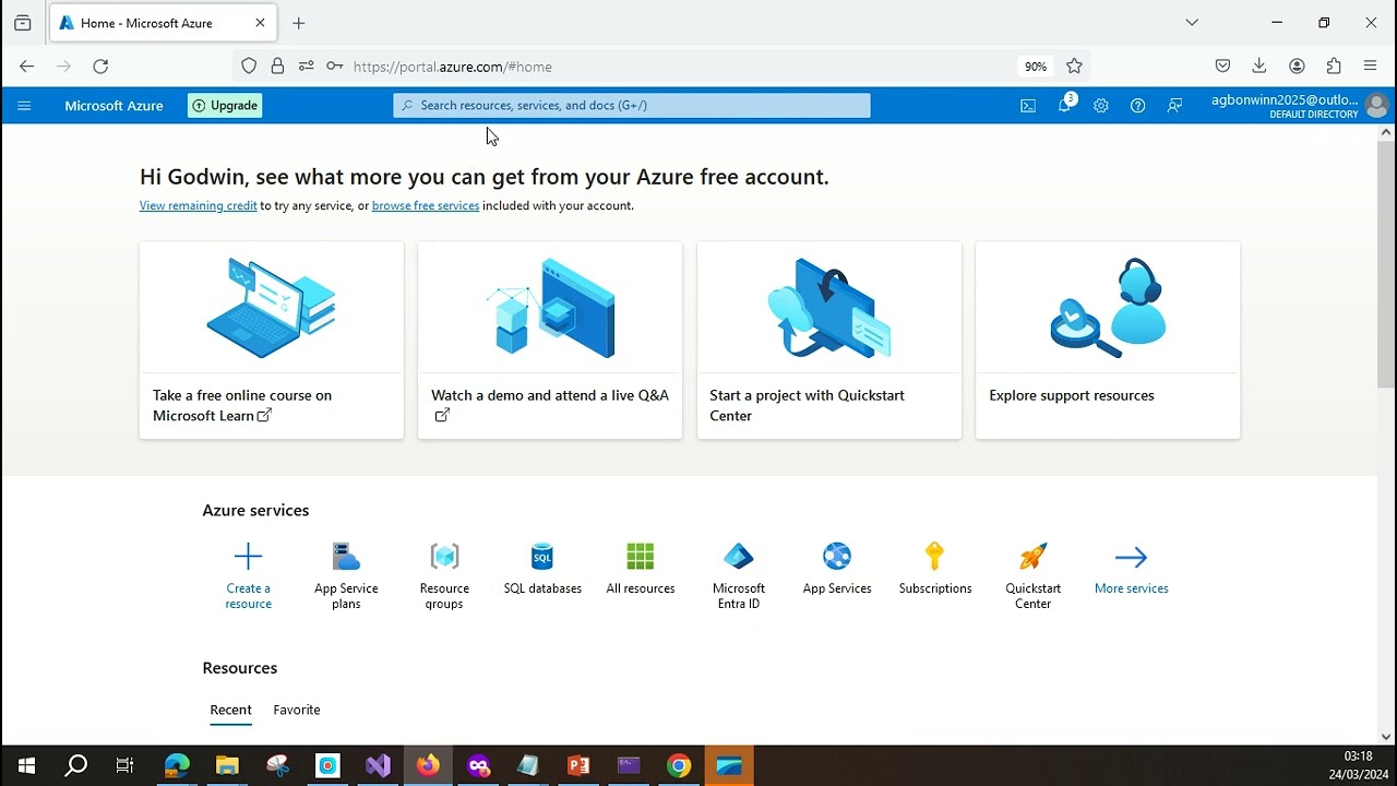 Part1: Azure Web Apps Deployment using CI/CD and GitHub Repository