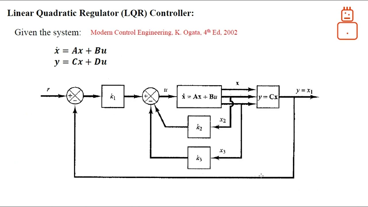 LQR controller for tracking rather than just regulating! An example in Matlab