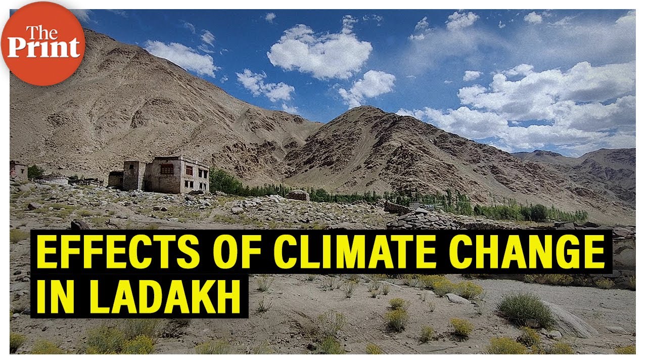Melting glaciers,water scarcity, exodus: Story of Ladakh villages battling effects of climate change