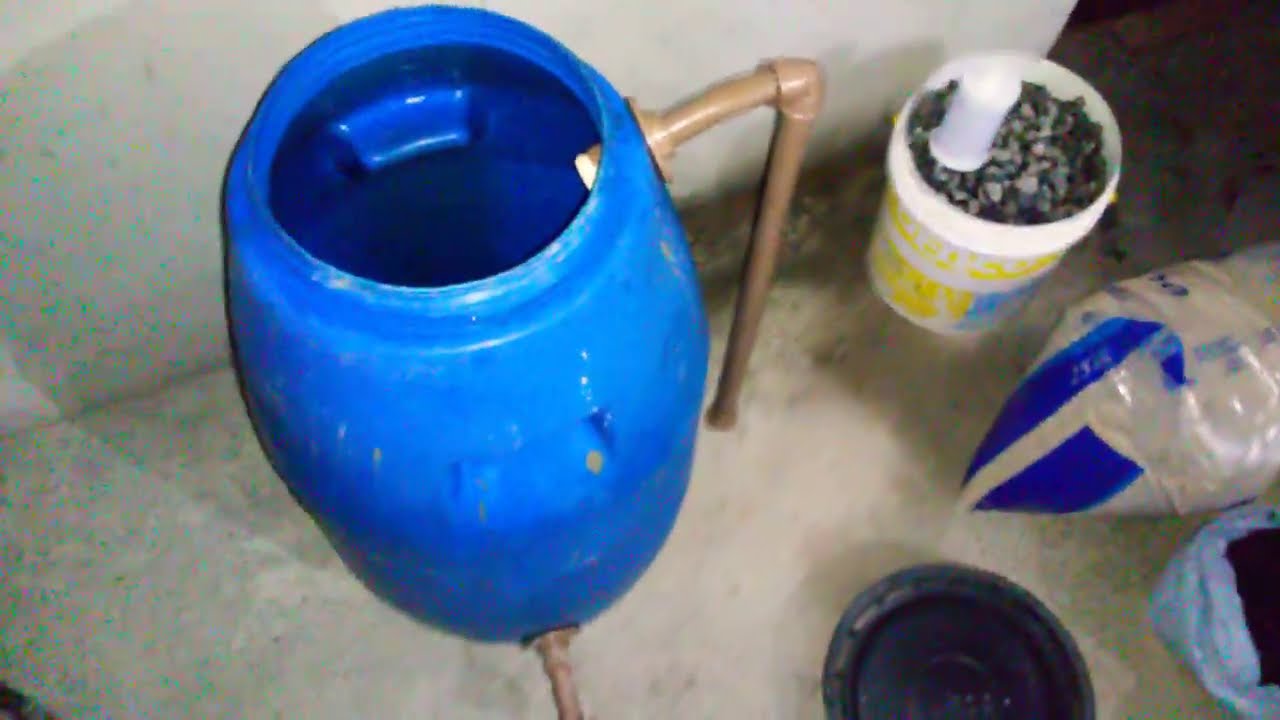 água com ferrugem nunca mais, filtro caseiro.