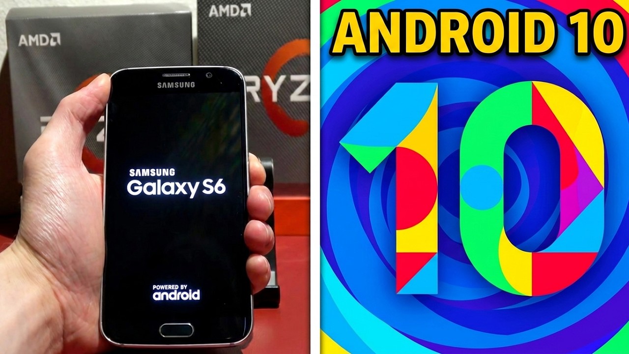 Установка Android 10 LineageOS на Samsung Galaxy S6 Edge 📱