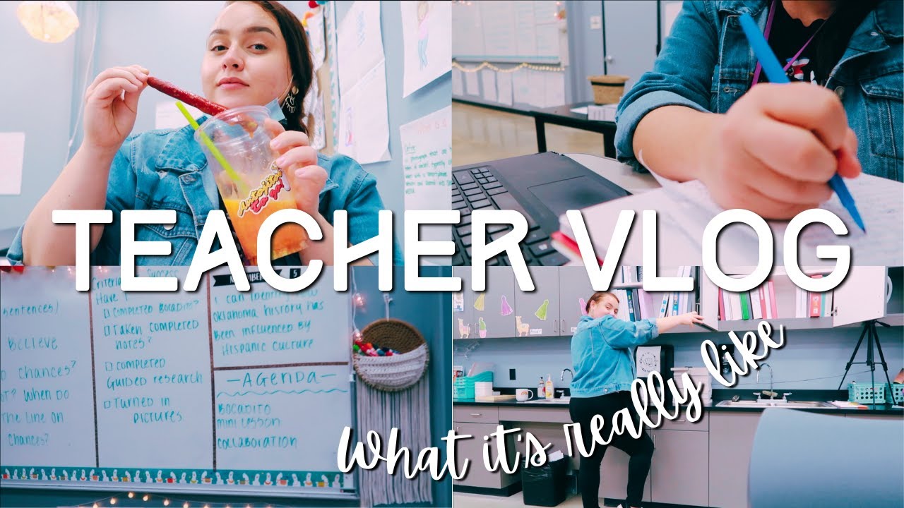 Day in the life of a High School Teacher | Watch me Teach | Workday Vlog | Teacher Vlog