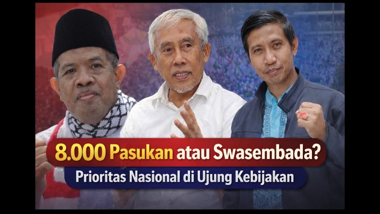 🛑LIVE❗️8.000 Pasukan atau Swasembada ? Prioritas Nasional di Ujung Kebijakan