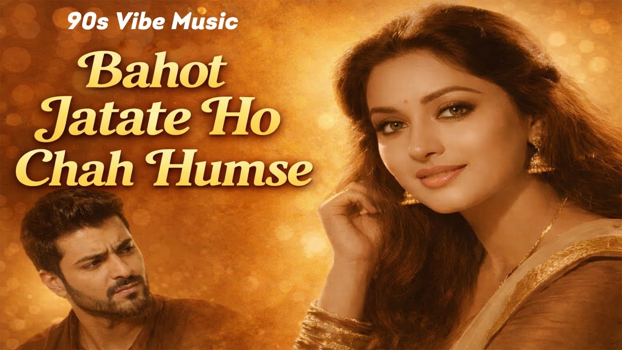 Bahot Jatate Ho Chah Humse | 1960s Classic Bollywood Style | 90s Vibe Music | Heart Touching Song