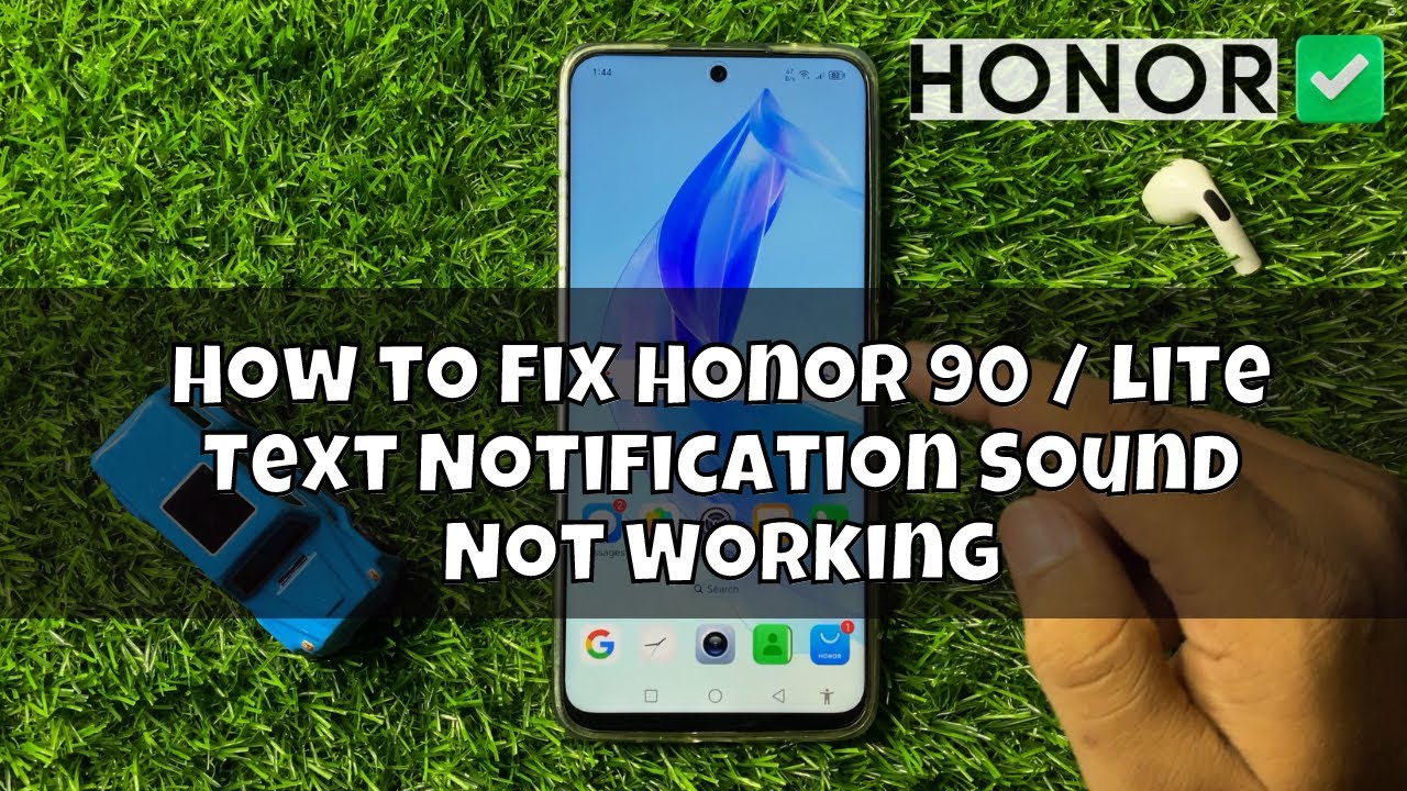 How to Fix Honor 90 / Lite Text Notification Sound Not Working