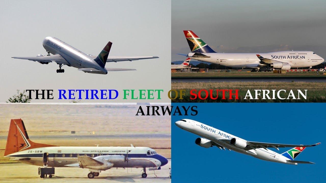 The Retired Fleet of South African Airways