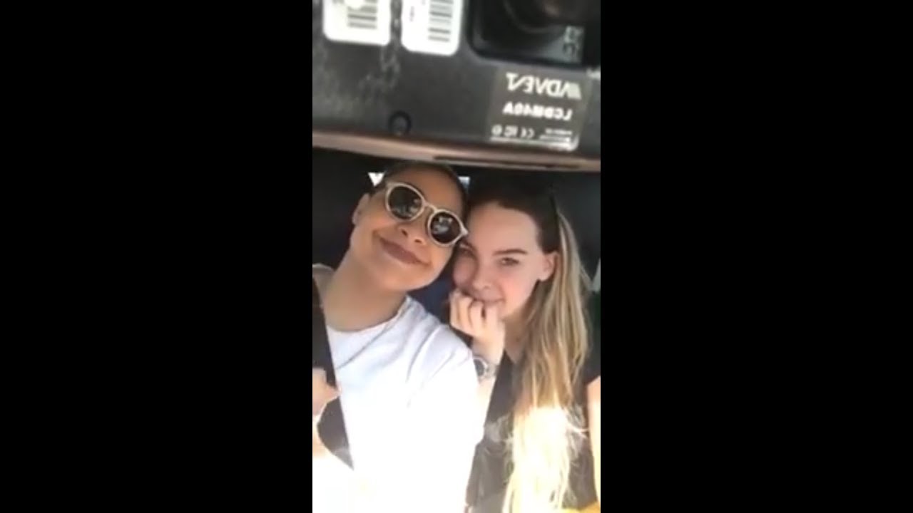 Belinda & Raven-Symoné sings Amigas Cheetahs, A la Nanita Nana & Part Of Your World | Live on IG