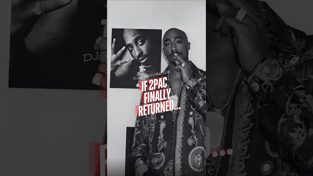 If 2Pac Returned To Us 😢 #2pac #tupac #hiphop #rap #90s #thuglife