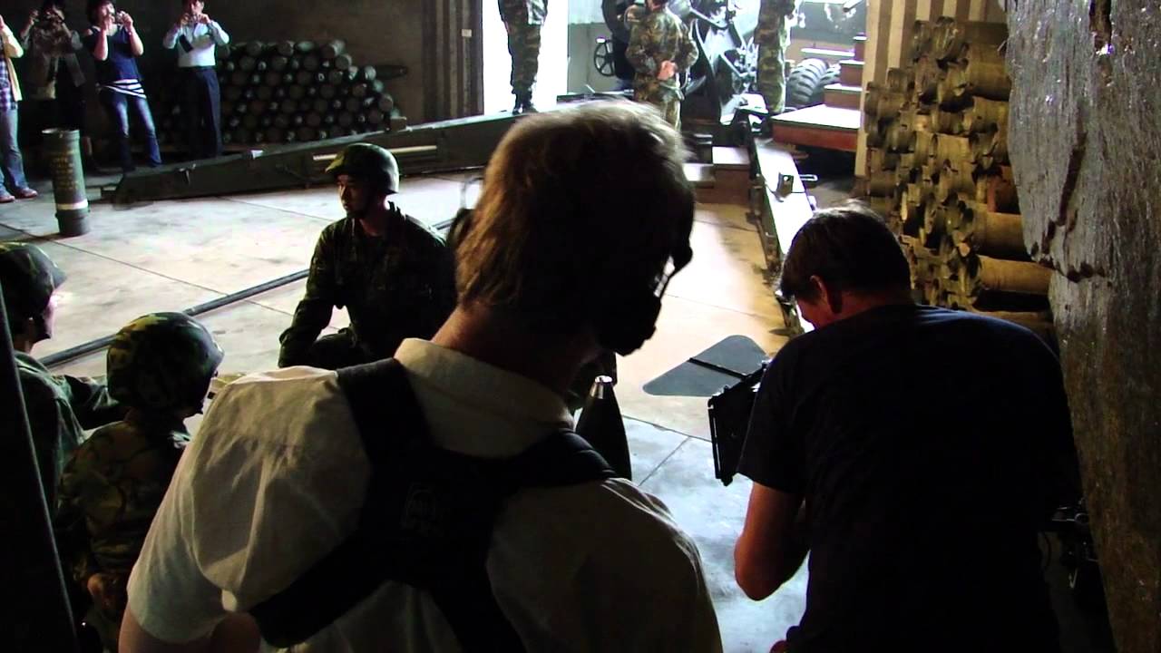 德國電視攝影師拍金門獅山砲陣地砲操表演 German TV in Action on Kinmen (Taiwan)
