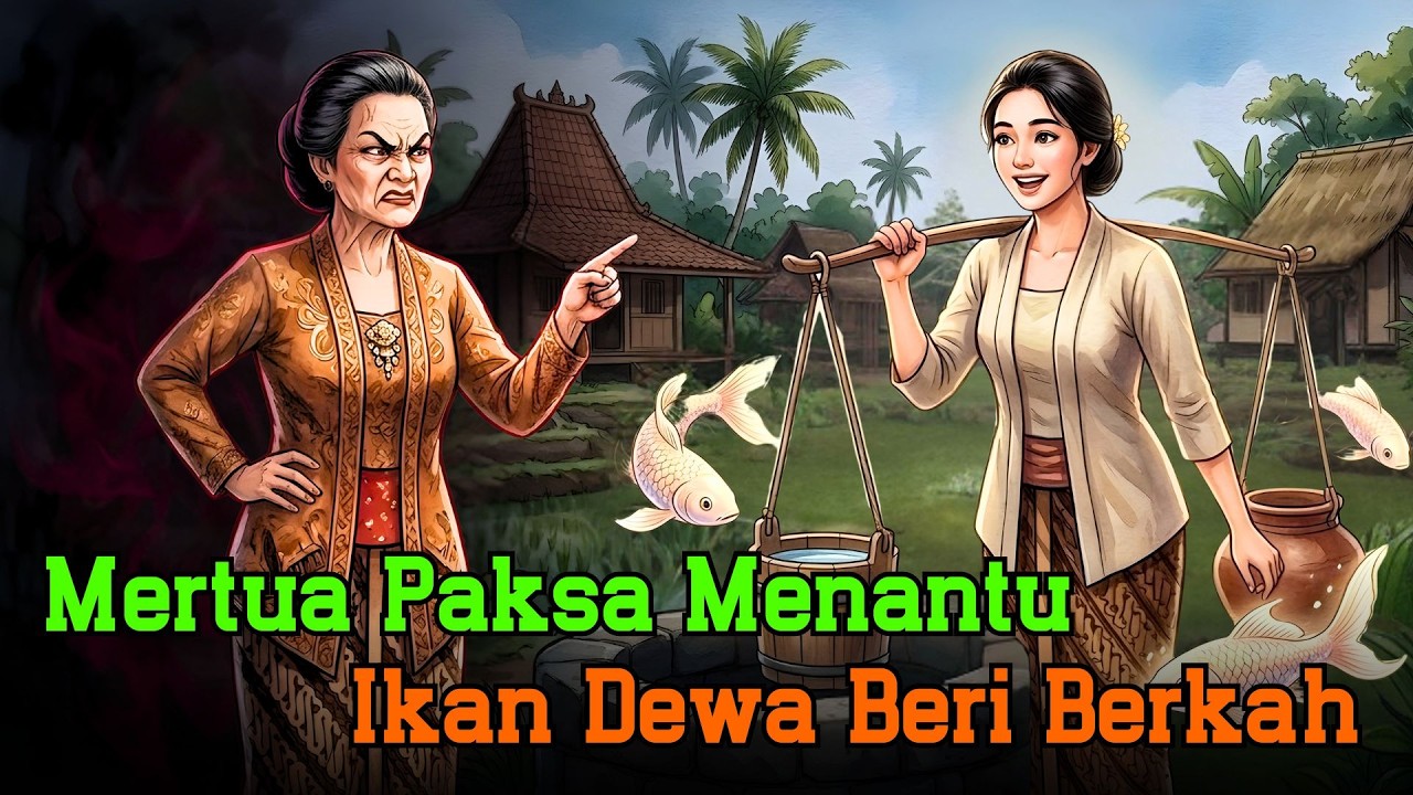 Menantu Dipaksa Mengangkut Air Setiap Hari, Roh Ikan Memberkati dan Mengubah Nasib Keluarga
