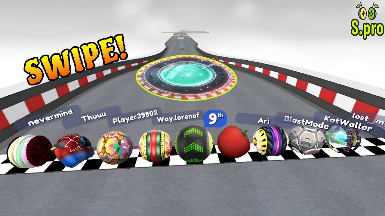 Going Balls - Speedrun Epic Race 347 ᯓ⚽︎ #goingballs #gameplay #marblesrace