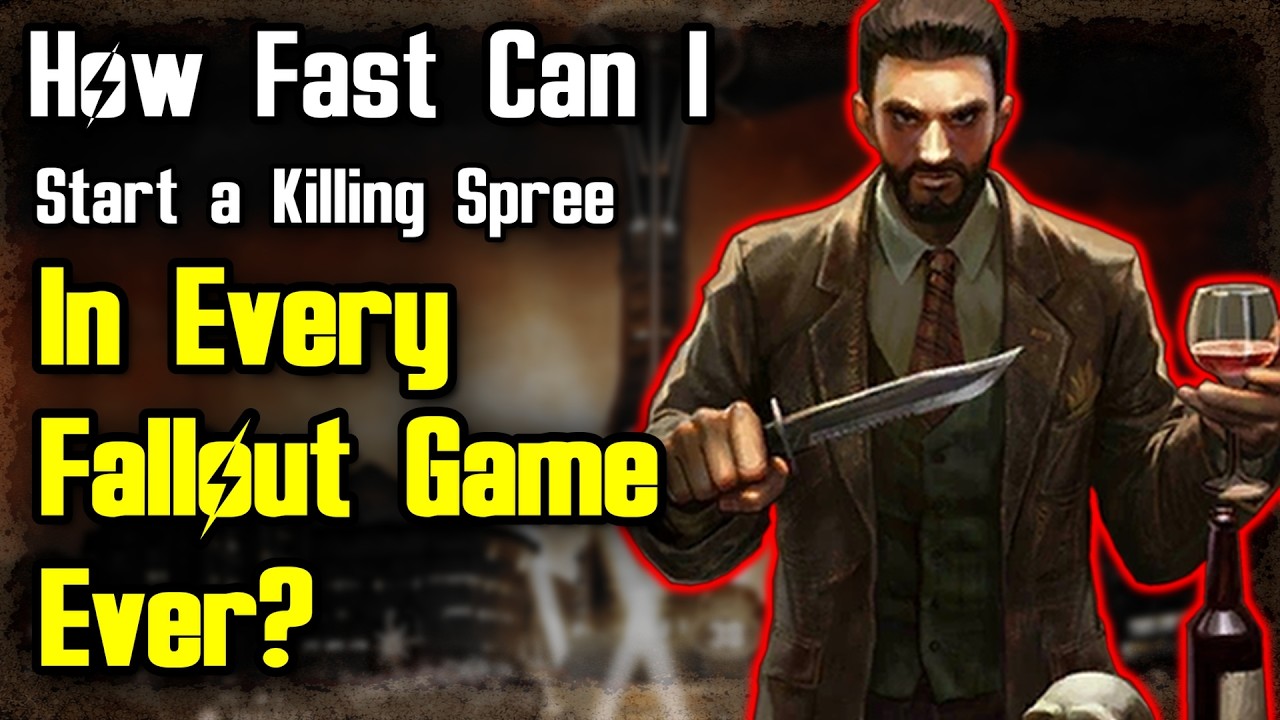 How Fast Can I Start a K#lling Spree in Every Fallout Game?
