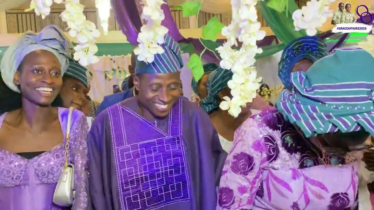 RECEPTION PROGRAM  OF OLUWASEYI & OLUWATOBA - #GraceAffiars2025  #salesboimedia #salesboitrends