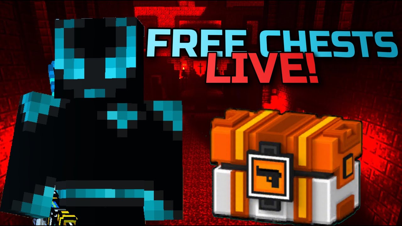 Pixel Gun 3D FREE Chest Giveaway! PT3! - CLAIM YOUR 200 GEMS! (Sunday Giveaway Stream)
