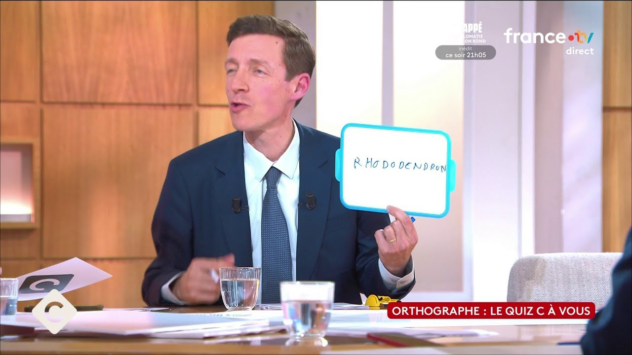 Orthographe : C &agrave; vous teste le ministre de l'&Eacute;ducation