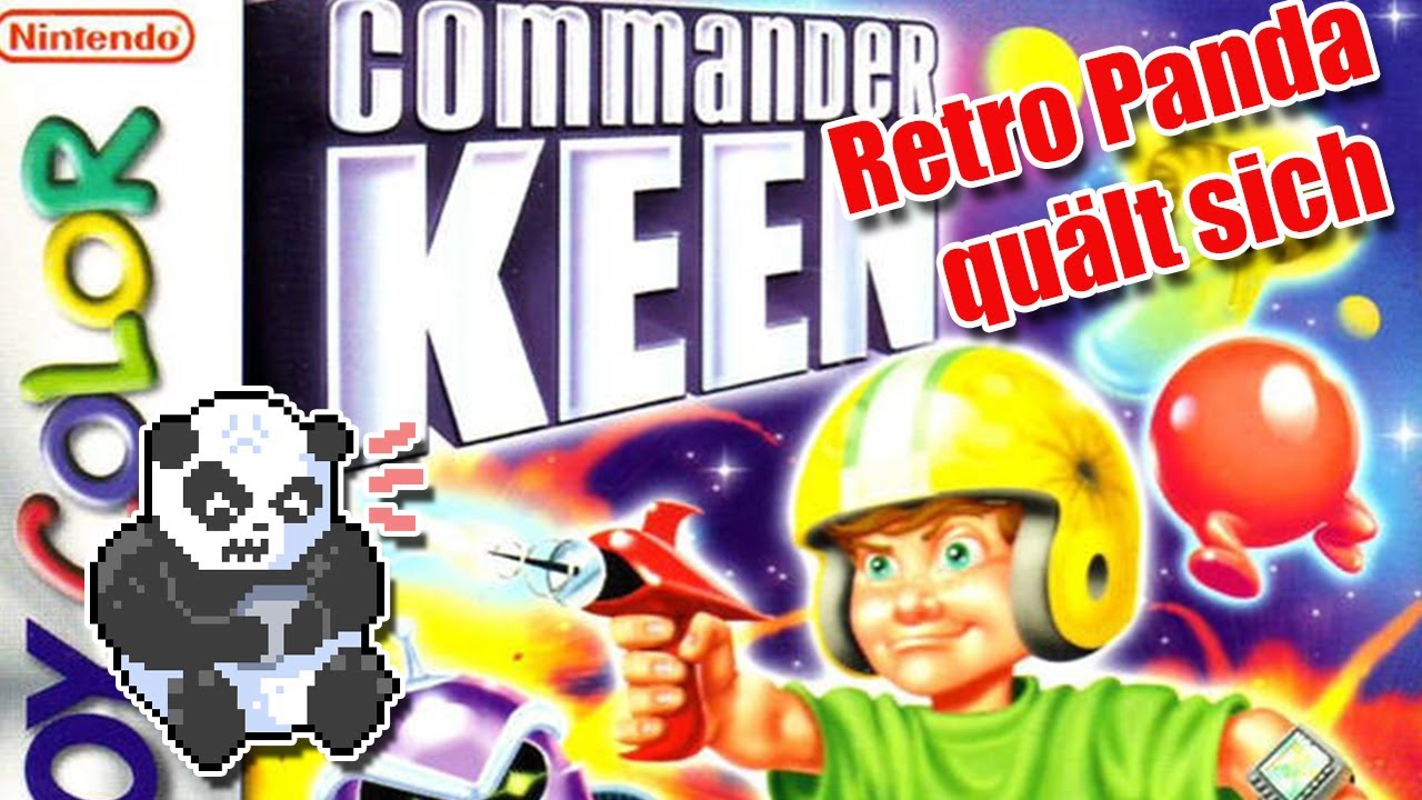Wirklich so schlechte Spiele? Game of Harmony (GB) und Commander Keen (GBC)! Retro Panda quält sich.