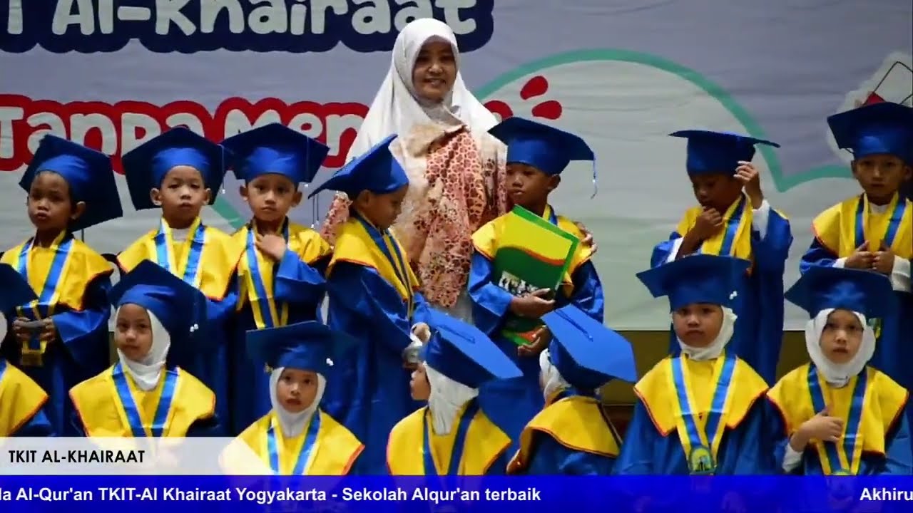 Prosesi Wisuda TKIT AL KHAIRAAT Yogyakarta Indonesia