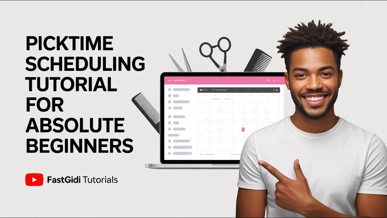 Picktime Tutorial for Beginners | Free Appointment Scheduling Setup for Small Business