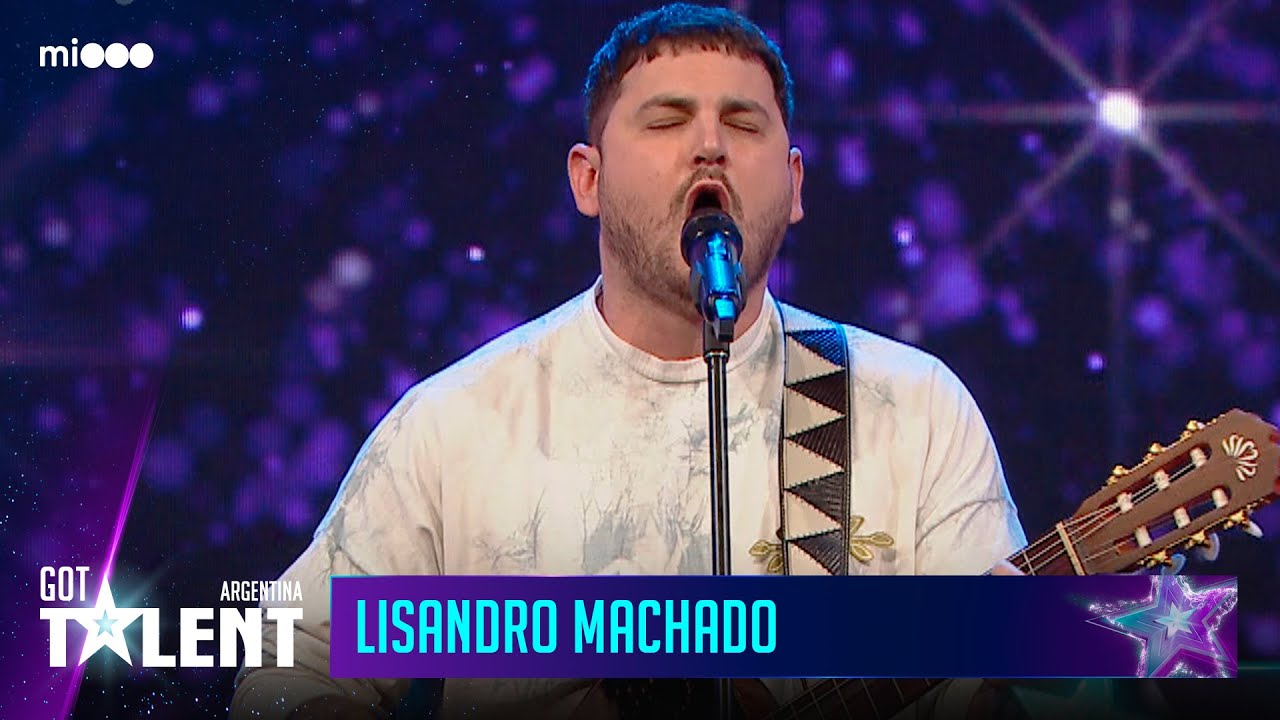 Lisandro Machado - Cantante y guitarrista | Audiciones | Got Talent Argentina 2023