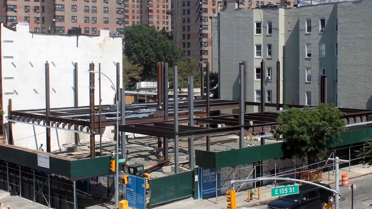 East Harlem Education Center Construction Time-Lapse